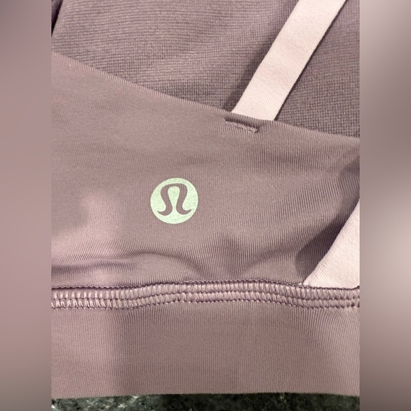 Lululemon Energy High-Neck Longline Bra, size 4, medium support. Like-new - Picture 3 of 6